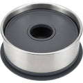 Hjxwd Stainless Floating Disc Pet Water Bowl 48 oz Charcoal - Product view
