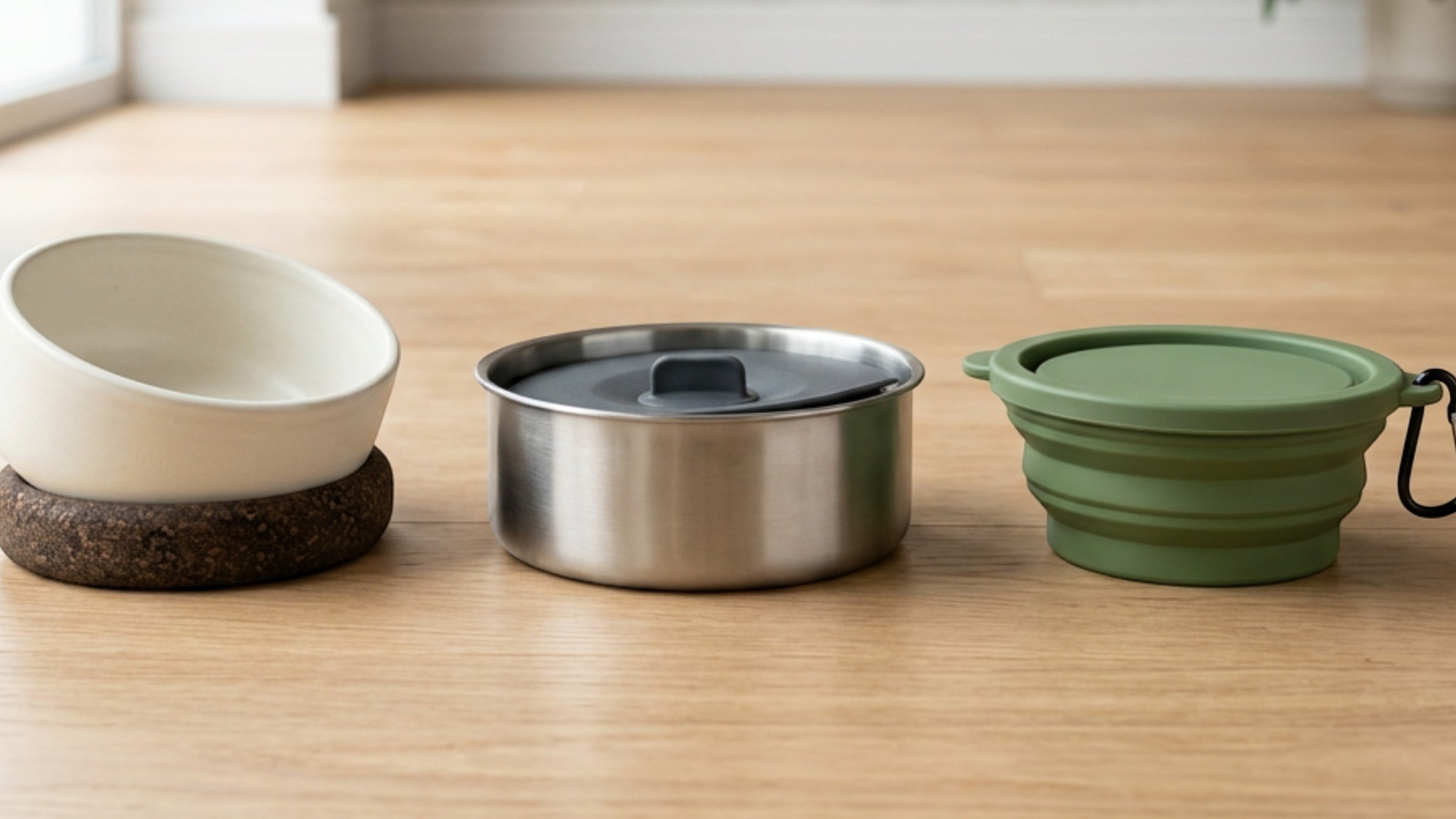 Hjxwd Pet Feeding and Water Bowls